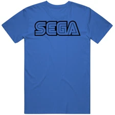 Sega Logo Retro Video Game T Shirt