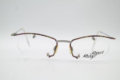 Lunettes Vintage Robert Rüdger 690 – Ovale Multicouleur Or/argent – Monture NOS