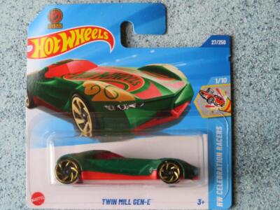 Hot Wheels H5B 027 TWIN MILL GEN-E grün rot Chinese new year 2025 27/250 CaseB