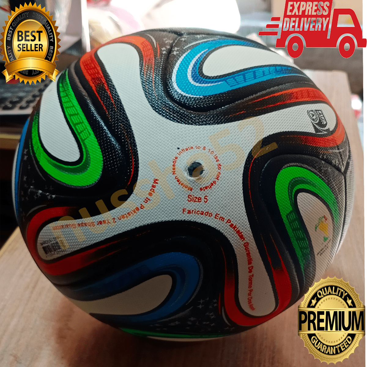 Brazuca 2014 FIFA World Cup Brazil Official Replica Soccer Match