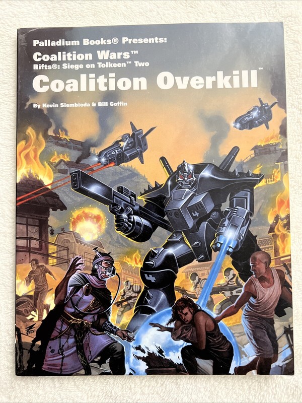 Rifts® Coalition Wars® 2: Coalition Overkill $20.99 Value (Palladium) [PLB0840]