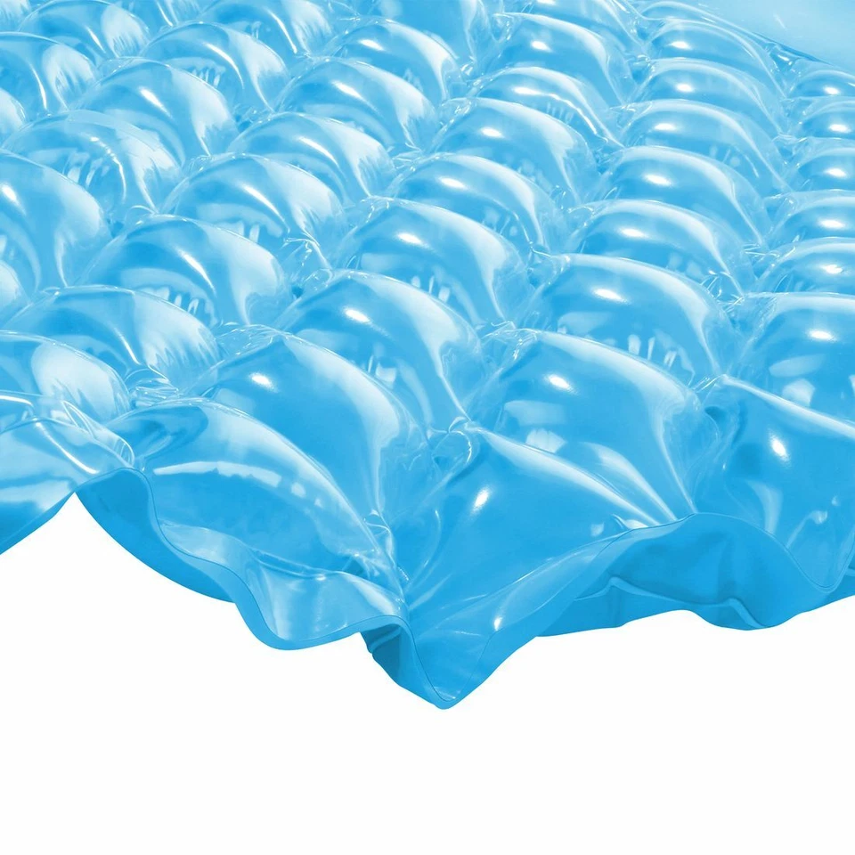 Jiong Wave Matelas à air Jiong Bleu 218x88cm matelas de plage canapé de piscine - Photo 4/4