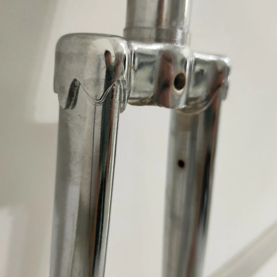 Classic Bicycle Fork Chrome Steel 26" Road MTB Gravel Touring Fork NOS - Image 4 of 4