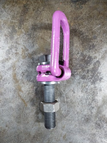 🇩🇪 Anillo de elevación/ojo giratorio One RUD 4,5 toneladas M24x90 mm con tuerca. - Imagen 2 de 3