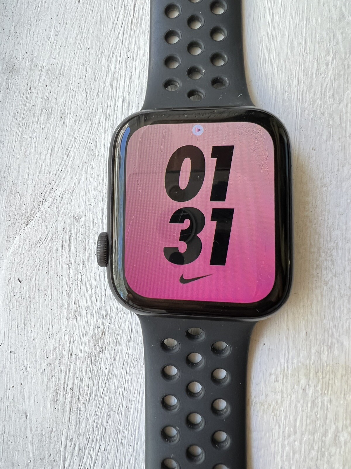 Apple Watch Series 6 Nike 44mm Space Gray Aluminum Case with  Anthracite/Black Sport Band - Regular (GPS) (MG173LL/A) for sale online |  eBay