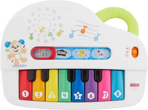 FISHER-PRICE Babys erstes Keyboard tragbares Spielzeugklavier mit 4 Spielmodi - Afbeelding 1 van 5