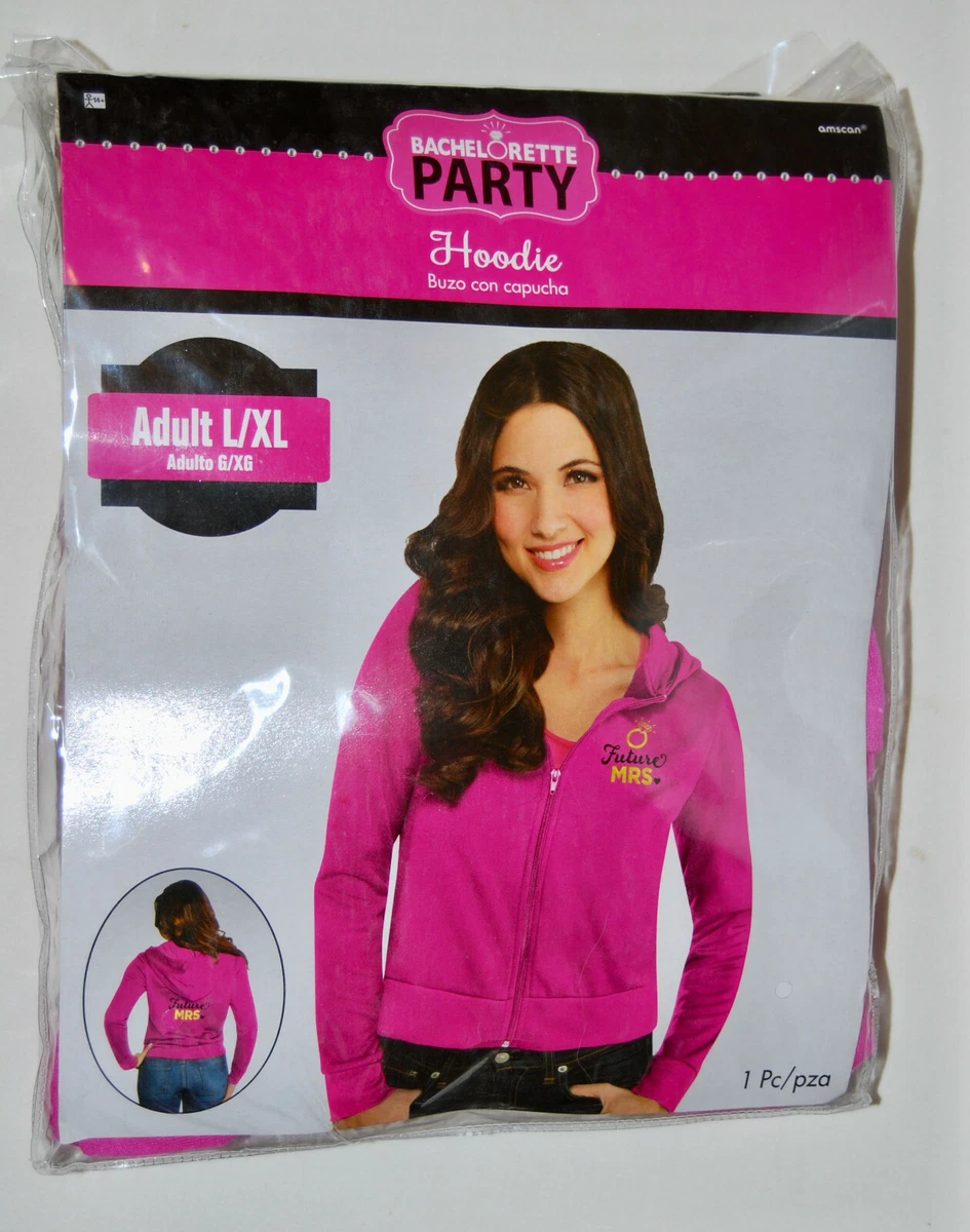 NIB Amscan Bachelorette Party Women s Pink Bride Future Mrs. LS