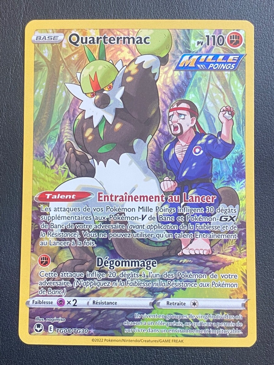 Quartermac - TG08/TG30 - Mille Poings Secrète - Carte Pokémon Tempête Argentée EB12