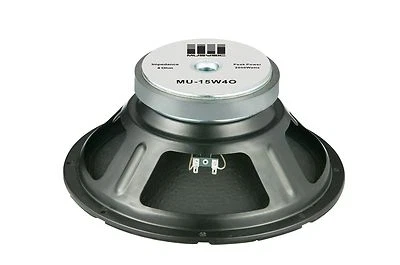 MUSYSIC 2000 Watts Raw Replacement 15" SubWoofer Speaker 4Ohms for Active Speakers DJ