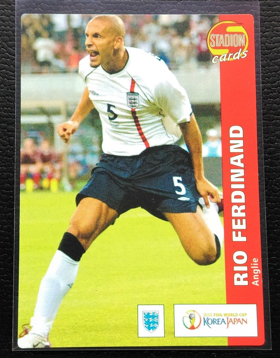 RIO FERDINAND, WORLD CUP 2002, STADION WORLD STARS, ULTRA RARE | eBay