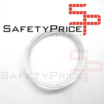 11 Meter AWG30 WEISS Kabel WRAPPING WIRE FARBE WEISS elektronisch REF473