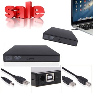 Black External Usb 2 0 Region Free Dvd Burner Cd Rw Rom Player Drive Pc Useful Ebay