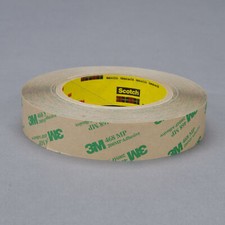 3M Adhesive Transfer Tape 468MP, Clear, 3 in X 60 yd, 5 mil