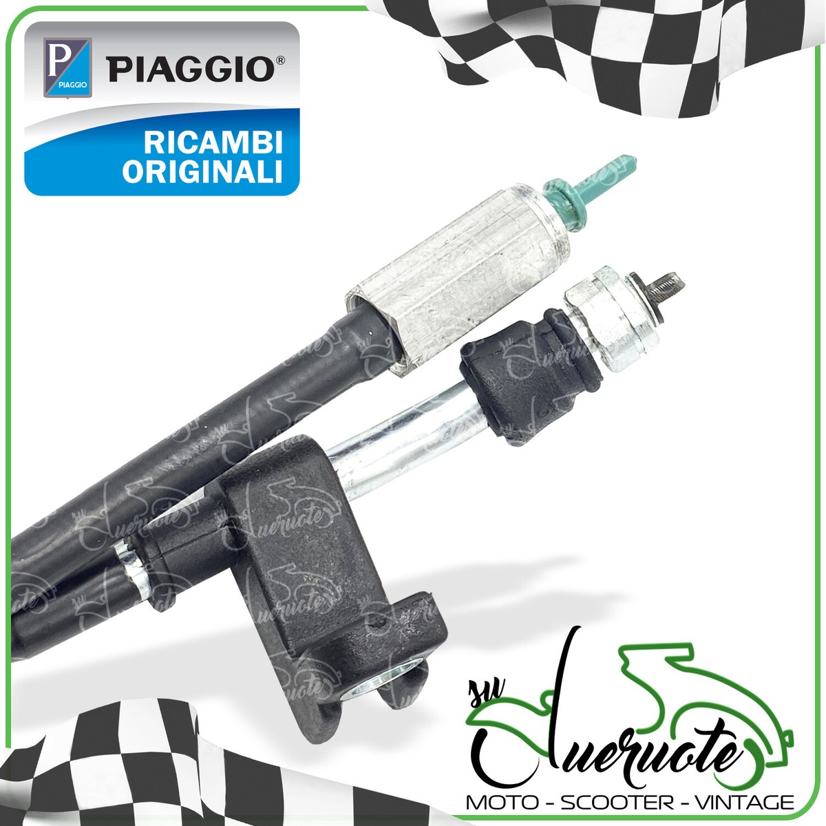 599685 - TRASMISSIONE CONTACHILOMETRI PIAGGIO 400 500 BEVERLY - Foto 5