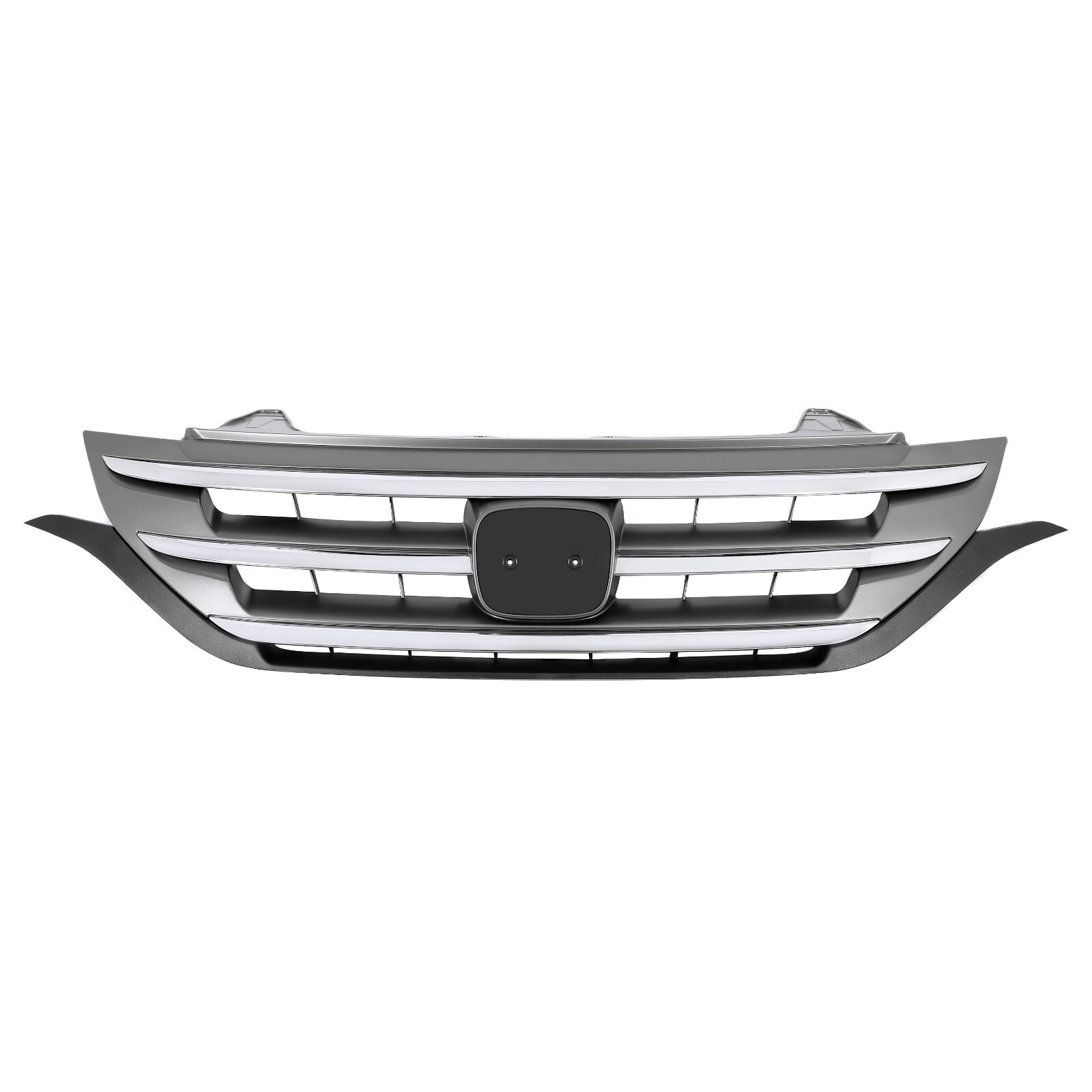For 2012-2014 Honda CR-V Front Bumper Grille Hood Upper Grill w/Chrome