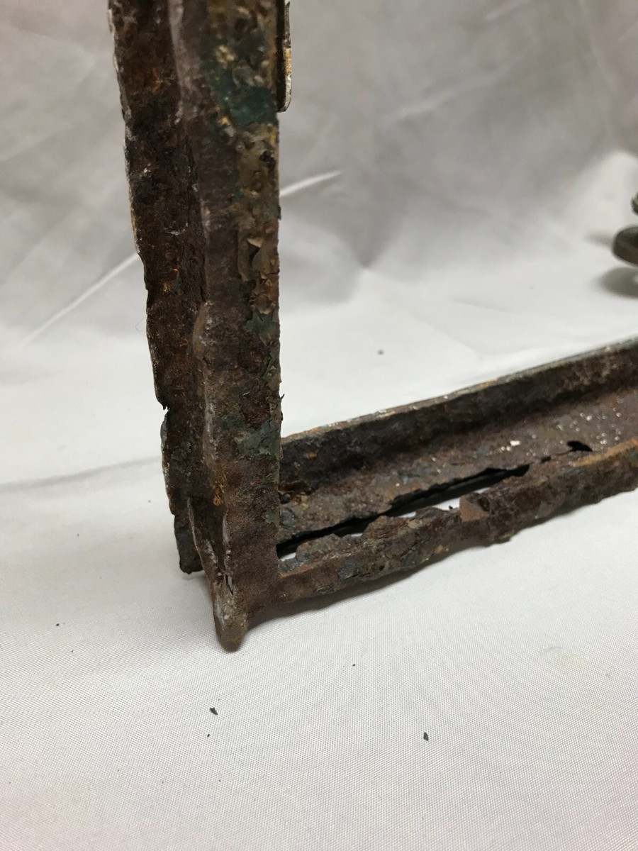 Vintage 20x37 Steel 6 Lite Single Casement Window Parts or