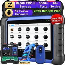 Autel MaxiIM IM508S PRO w/ XP400 PRO, 2025 Bidirectional Diagnostic Scan Tool