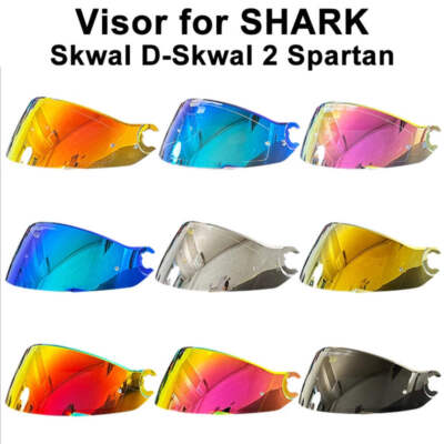 For SHARK D Skwal D-Skwal 2 Spartan Helmet Visor Full Face Replacement Helmet Le