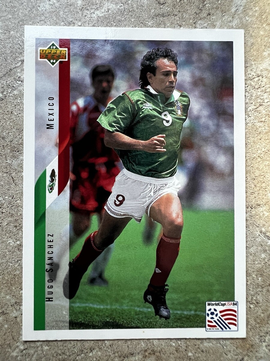 1994 Upper Deck World Cup English/Spanish - #41 Hugo Sanchez | eBay