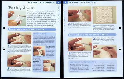 Turning Chains #1 Techniques The Art Of Crochet Pattern UK