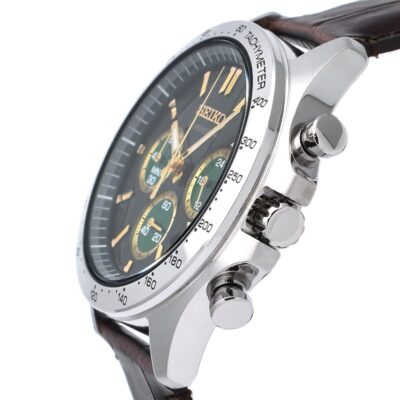 SEIKO SELECTION SBTR017 Chronograph Quartz Watch Green Dial