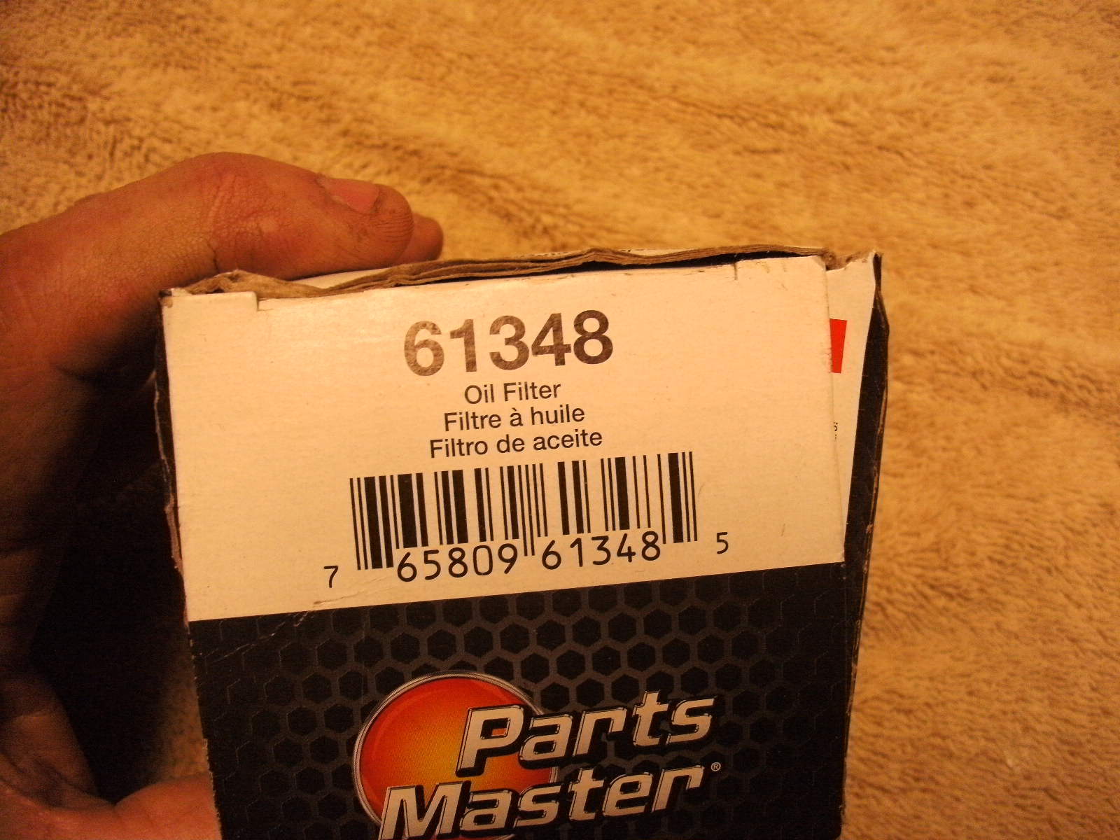 Parts Master Engine Oil Filter 61348 Interchange Part Number 51348