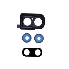 Glass Camera Lens with Bracket Back for Samsung Galaxy Z Flip Gold Repair