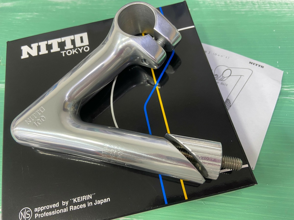 日東　ＮＪ－ＰＲＯ　ＡＡ　（ピスト用軽合）　１１０mm／５８度　＃０７２５９ NITTO NJ-PRO AA 日東 NJ-PRO アルミ58°ステム