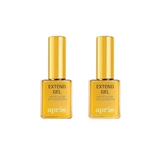 Apres Extend Gel Tips Adhesive Gold Bottle Edition 0.5oz (Pack of 2)