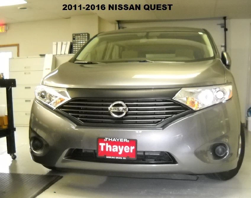 Lebra Front End Mask Cover Bra Fits 2011-2017 Nissan Quest - Image 2 of 2