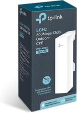 TP-Link CPE510 5GHz 300Mbps 13dBi Outdoor CPE Wireless Bridge PoE 15km Range UK