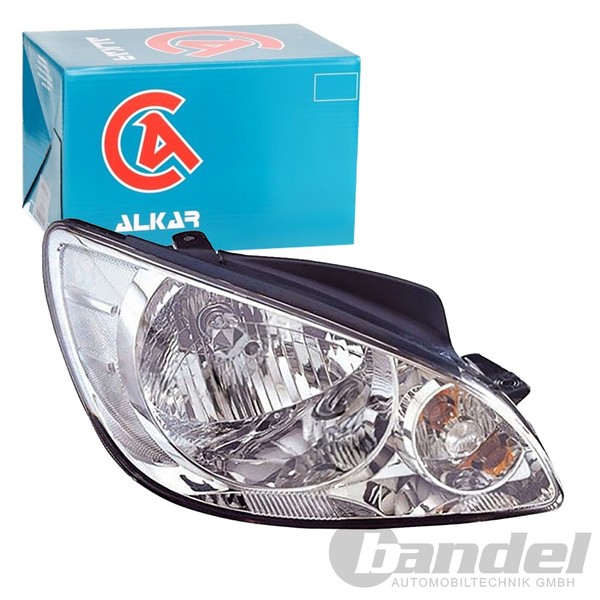 Alkar H4 Scheinwerfer Ohne Lwr Rechts Passend FüR Hyundai Getz | 2706628-image