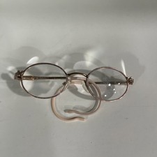Vintage Disney Mickey Co. Metallic RoseGold Color Child Eyeglasses Frames Only