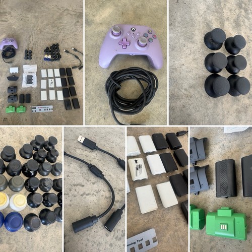 Xbox 360,Xbox One/Series S/X,PS3/PS4 Parts Accessories Sticks Batt Covers Lot