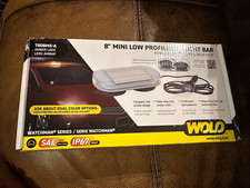 Wolo 7808ms-a 8 Mini Low Led Light Bar Wolo 7808ms-a 8 Mini Low Led Light Bar