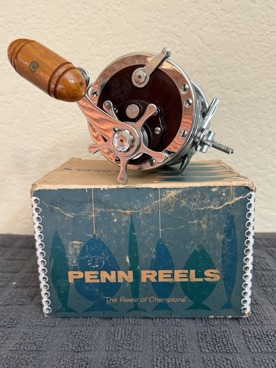 PENNセネター113Ｈ Penn Senator 113H 4/0 Fishing Reel with HD Chrome Steel Spool w