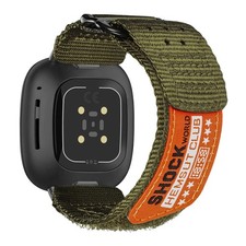 Fiiliix Nylon Watch Band Compatible Fitbit Versa 3 / Versa 4 / Fitbit