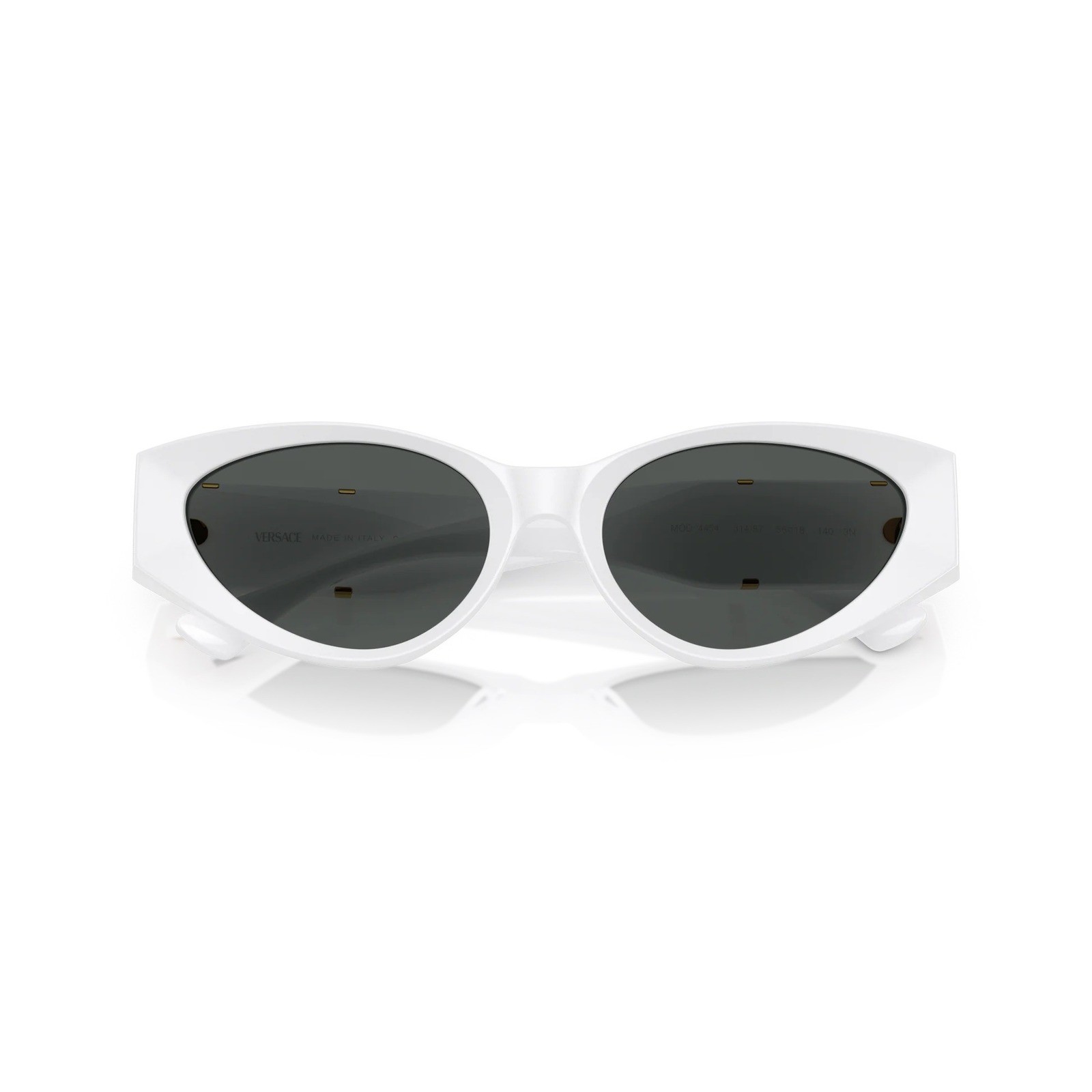 Versace White Cat Eye Sunglasses Medusa Biggie VE4454 314/87 NWB MSRP $415 thumbnail 3