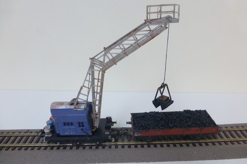 MÄRKLIN HO 3- achsig. Kohlenladekran " Krupp Ardelt " - Bild 6 von 7