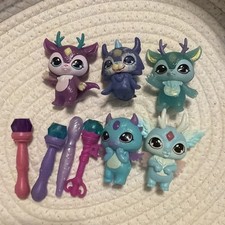 Moose Magic Mixies Mixlings Action Figure Lot Of 5 And 4 Wands