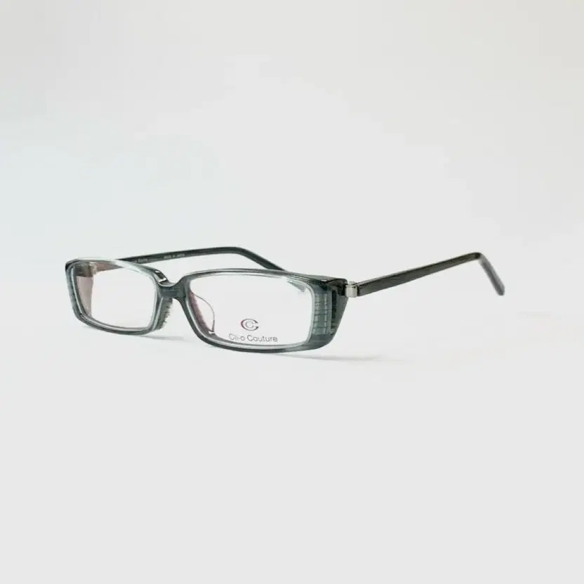 Clio Couture Rectangular Acetate Glasses - Gray T… - image 3