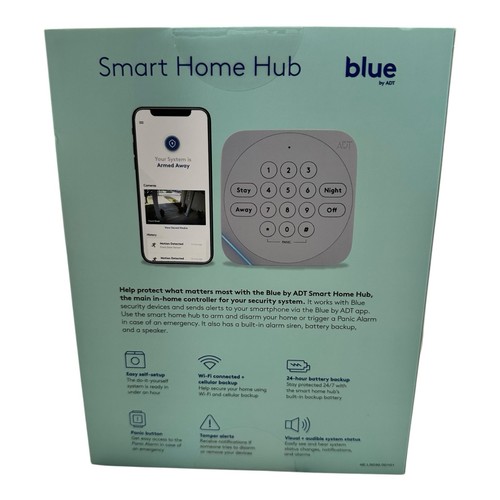 Blue by ADT Home Security System Doorbell Sensors And Smart Home Hub New Sealed - Picture 4 of 15