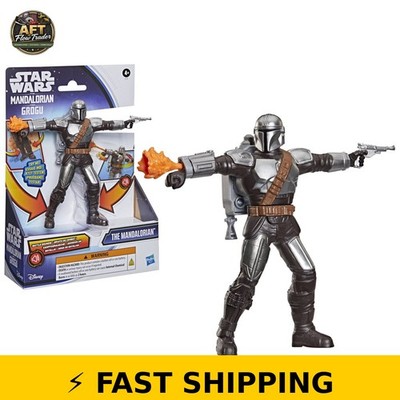 Star Wars Mandalorian Action Figure - 6'' with Sound Effects