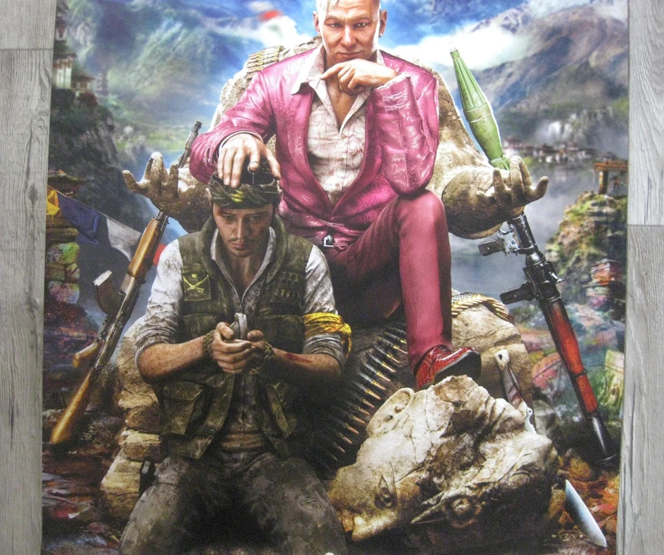 Far Cry 4 Store Promotion Poster in A1 ca. 59,4 × 84,1 cm - Bild 3 von 4