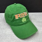 Irish Shamrock Hat Ball Cap Flex FITTED One Size OSFA Green Relaxed Fit St. Pats