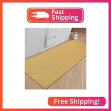 chakme Bathroom Rugs Mat 59x25, Ultra Thin Non Slip Bath Mat Large Quick Dry Abs
