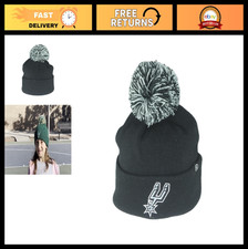 Unisex Kids NBA Officially Licensed Youth Beanie Hat with Pom - Team Colors