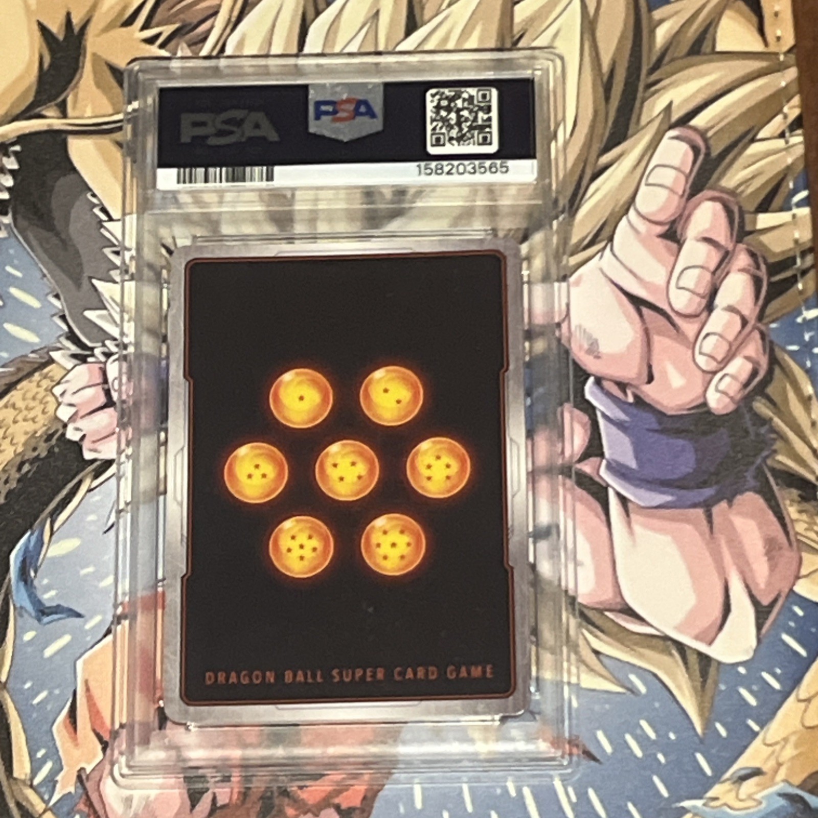 Dragon Ball Super Card Game SS Son Goku, Pride Of The Saiyans PSA Gem Mint 10 view 6