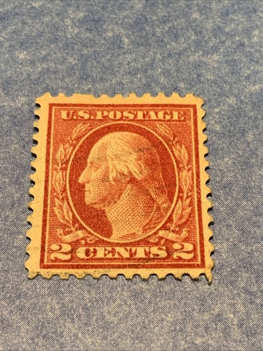 Rare 1914 George Washington Red Two 2 Cent Postage Stamp