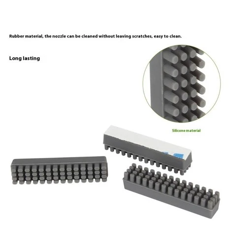 3/6Pcs For Bambu Lab A1/A1 Mini Nozzle Silicone Brush 3D Printer Nozzle Cleaner